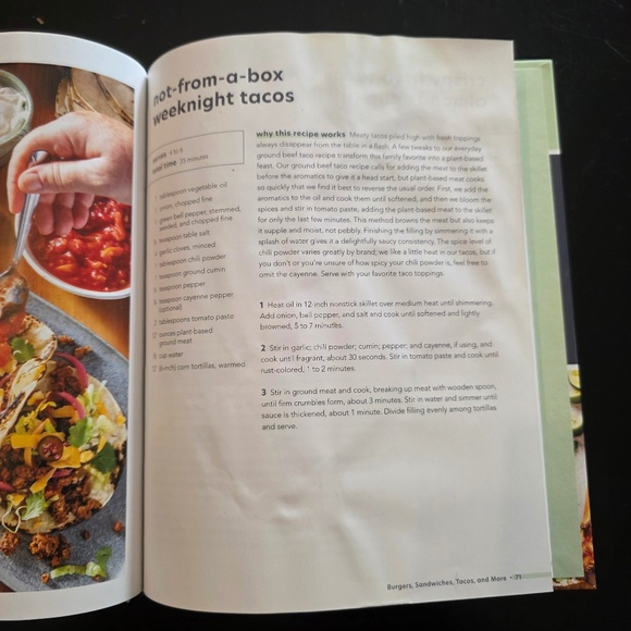 ATK Cooking with Plant-Based Meat: 75 Satisfying Recipes - Picture 8 of 8